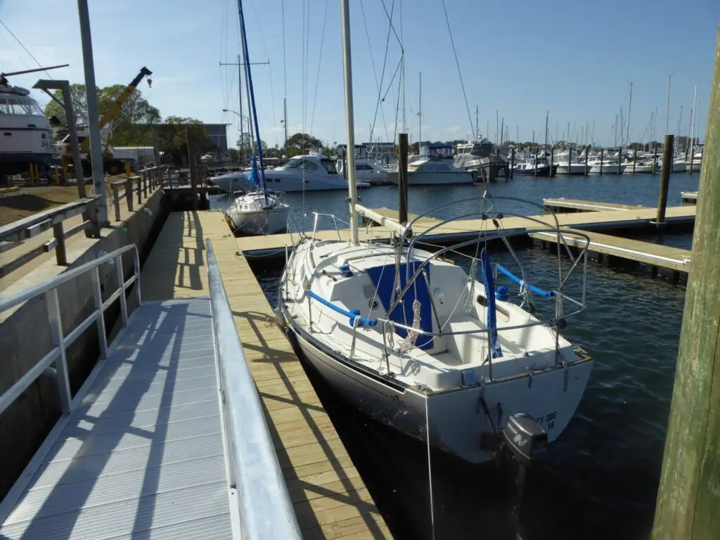 Boat in Slip